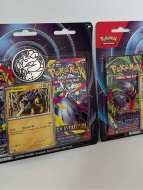 Pokémon Trading Card Game Mega Evolution Blister Pack - Yellow/Gold & Black